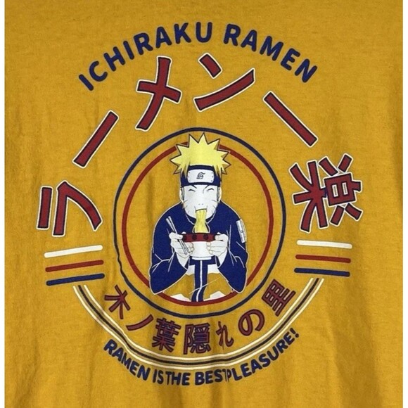 Naruto Shippuden T Shirt Ripple Junction Long Sleeve Mens Small Ichiraku Ramen - Picture 2 of 8